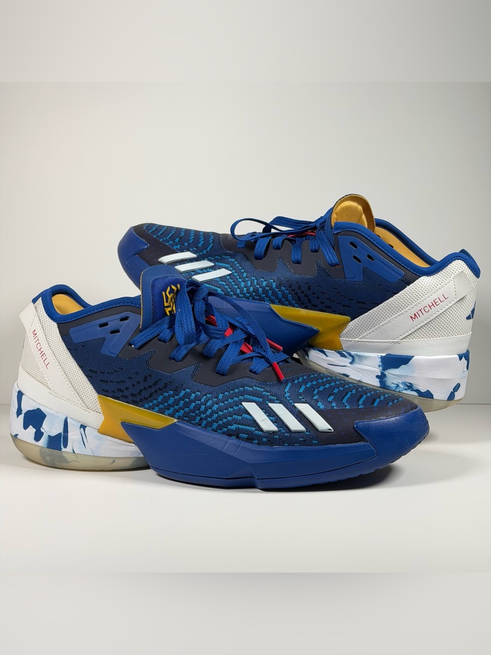 Adidas DON Issue 4 McDonalds All American Games Blue IE4517 Men Size 11.5 Shoes